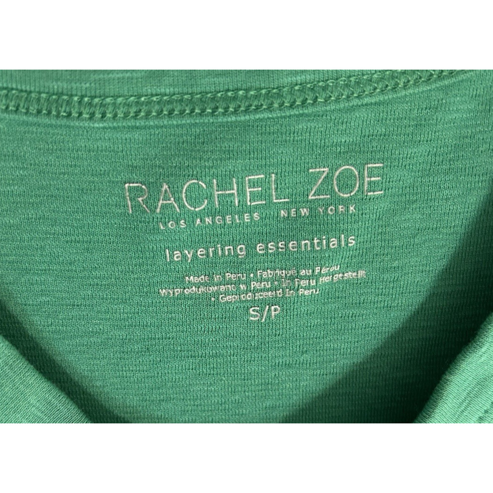 RACHEL ZOE Tank Top from Macy's Women’s Green Knit Size S/ P - Picture 4 of 5